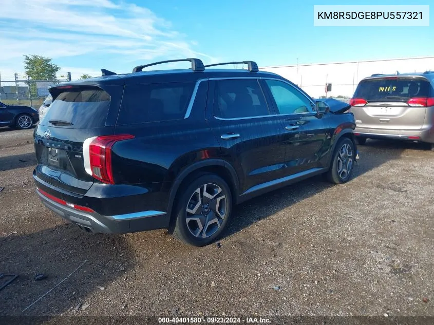 2023 Hyundai Palisade Limited VIN: KM8R5DGE8PU557321 Lot: 40401580