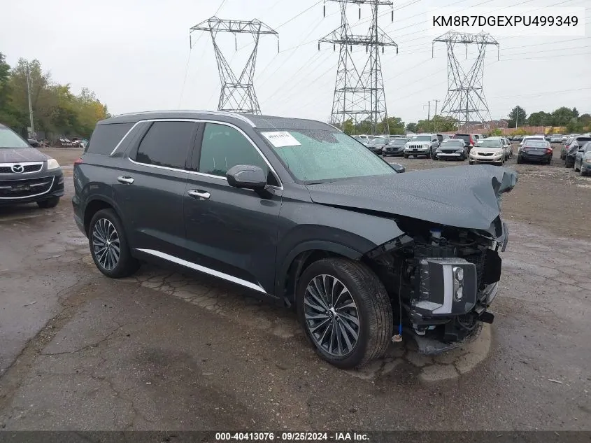 2023 Hyundai Palisade Calligraphy VIN: KM8R7DGEXPU499349 Lot: 40413076