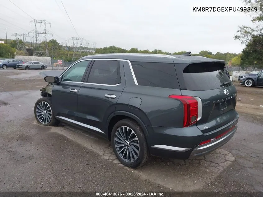 2023 Hyundai Palisade Calligraphy VIN: KM8R7DGEXPU499349 Lot: 40413076