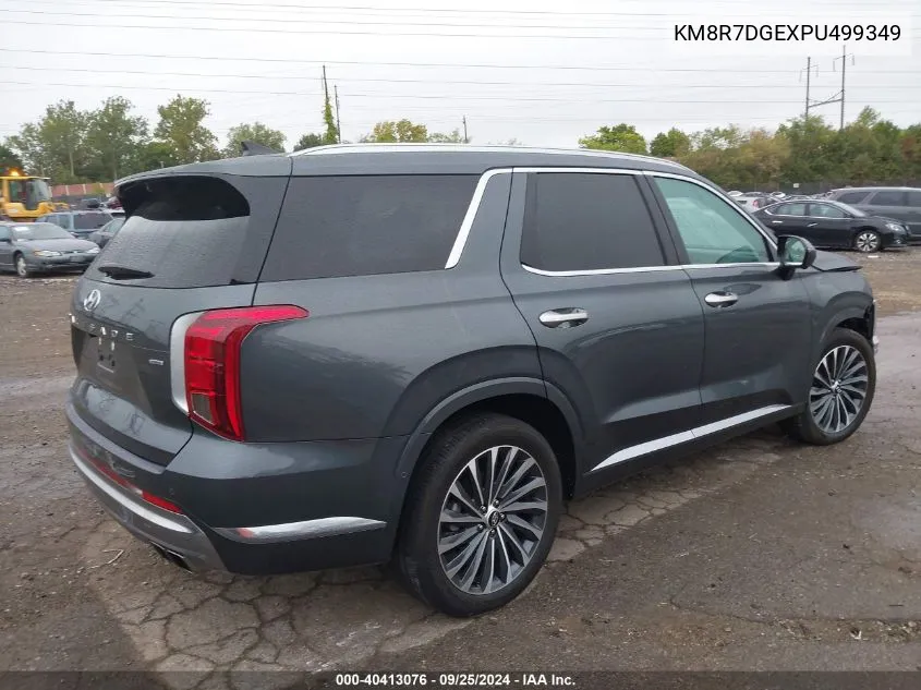 2023 Hyundai Palisade Calligraphy VIN: KM8R7DGEXPU499349 Lot: 40413076