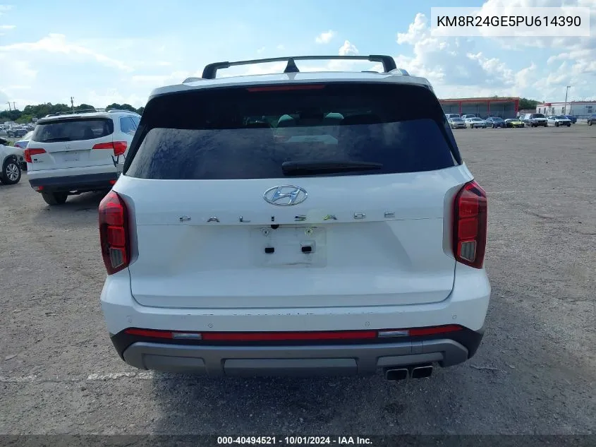 2023 Hyundai Palisade Sel VIN: KM8R24GE5PU614390 Lot: 40494521