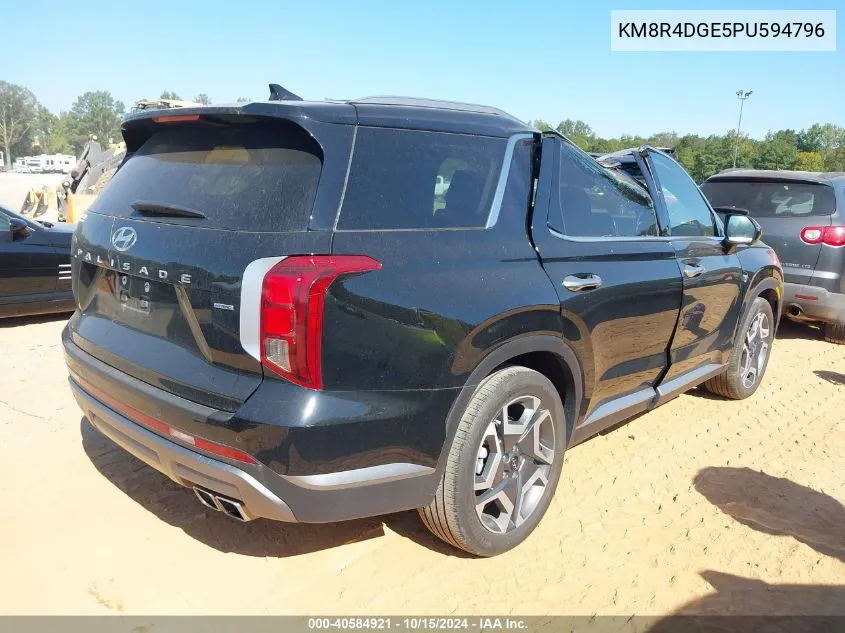 KM8R4DGE5PU594796 2023 Hyundai Palisade Sel