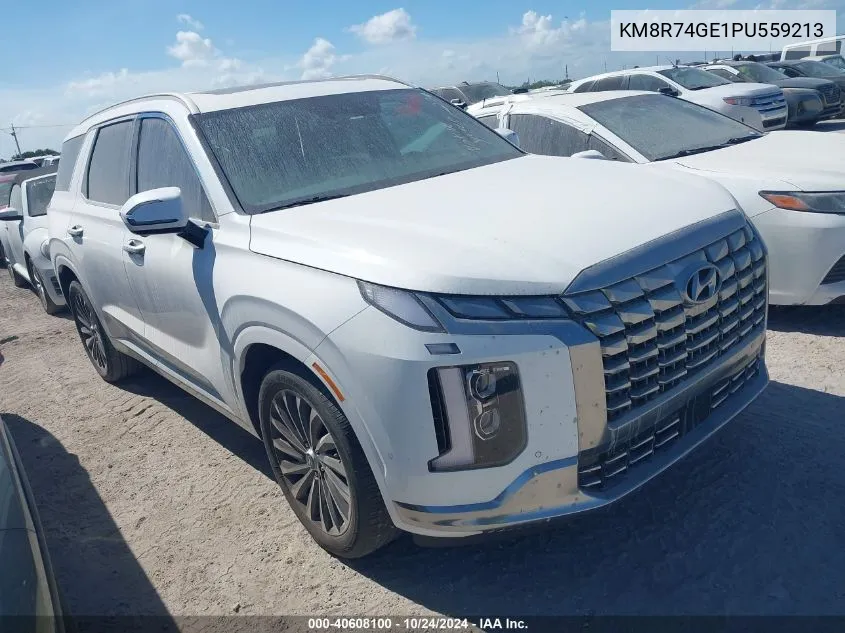 2023 Hyundai Palisade Calligraphy VIN: KM8R74GE1PU559213 Lot: 40608100