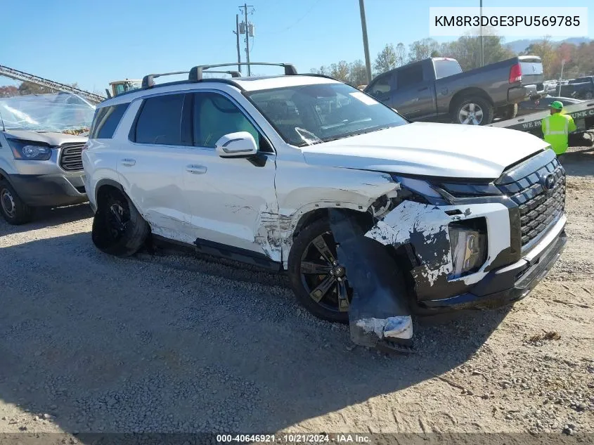 KM8R3DGE3PU569785 2023 Hyundai Palisade Xrt