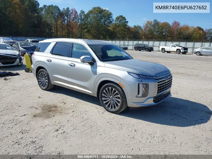 2023 Hyundai Palisade Calligraphy VIN: KM8R74GE6PU627652 Lot: 40690703