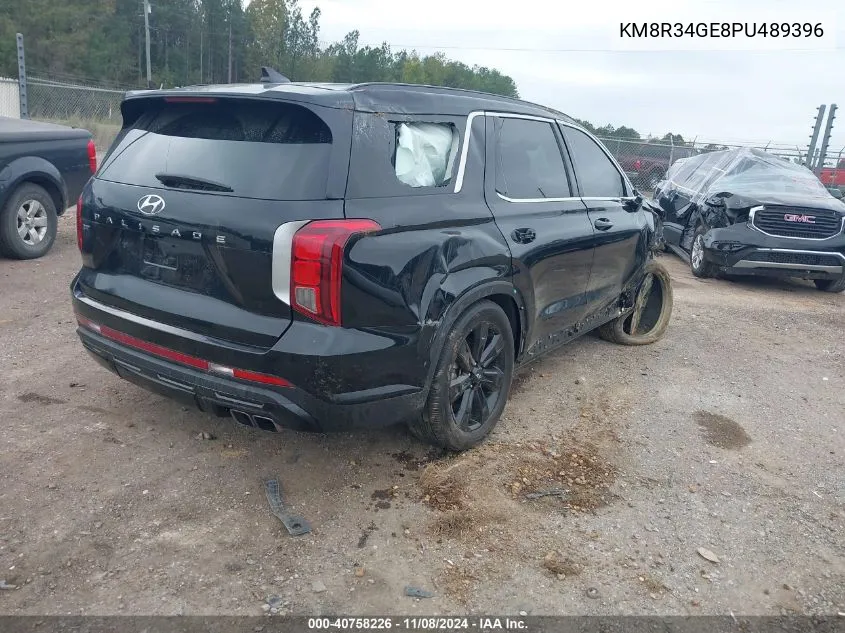 2023 Hyundai Palisade Xrt VIN: KM8R34GE8PU489396 Lot: 40758226