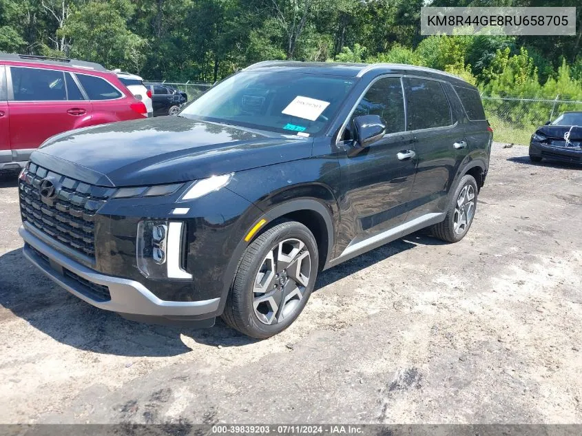 2024 Hyundai Palisade Sel VIN: KM8R44GE8RU658705 Lot: 39839203