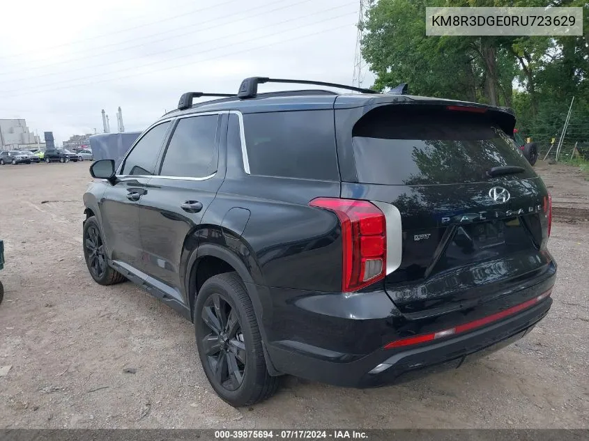 KM8R3DGE0RU723629 2024 Hyundai Palisade Xrt