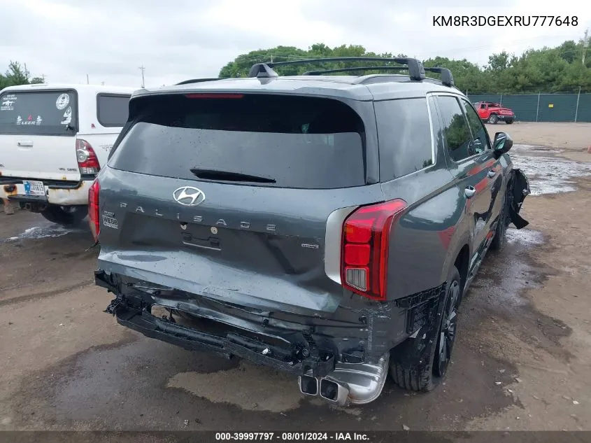 KM8R3DGEXRU777648 2024 Hyundai Palisade Xrt