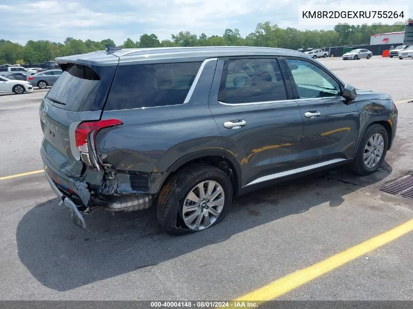 KM8R2DGEXRU755264 2024 Hyundai Palisade Sel