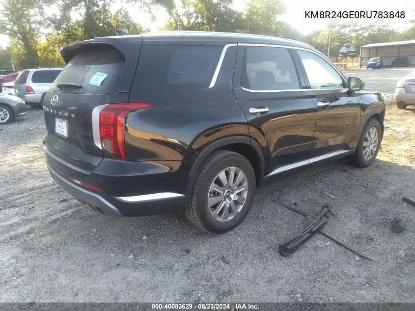 KM8R24GE0RU783848 2024 Hyundai Palisade Sel