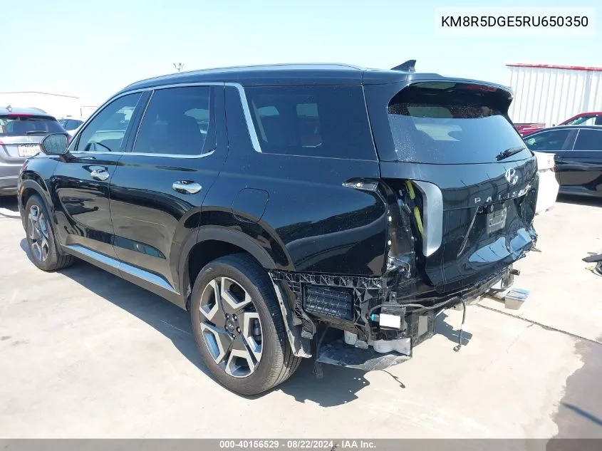 KM8R5DGE5RU650350 2024 Hyundai Palisade Limited