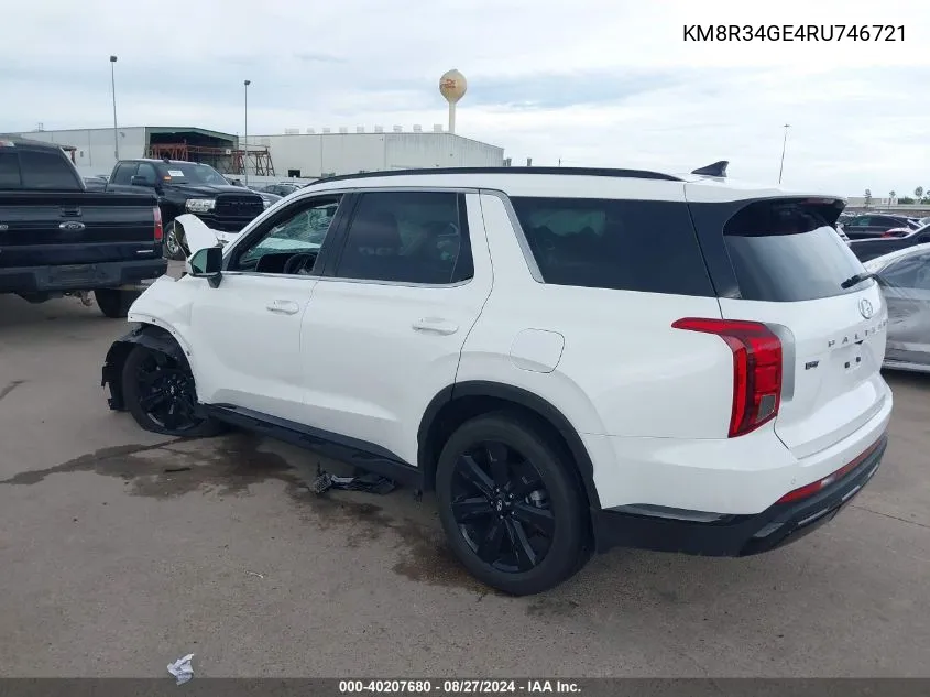 KM8R34GE4RU746721 2024 Hyundai Palisade Xrt