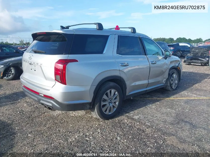 KM8R24GE5RU702875 2024 Hyundai Palisade Sel