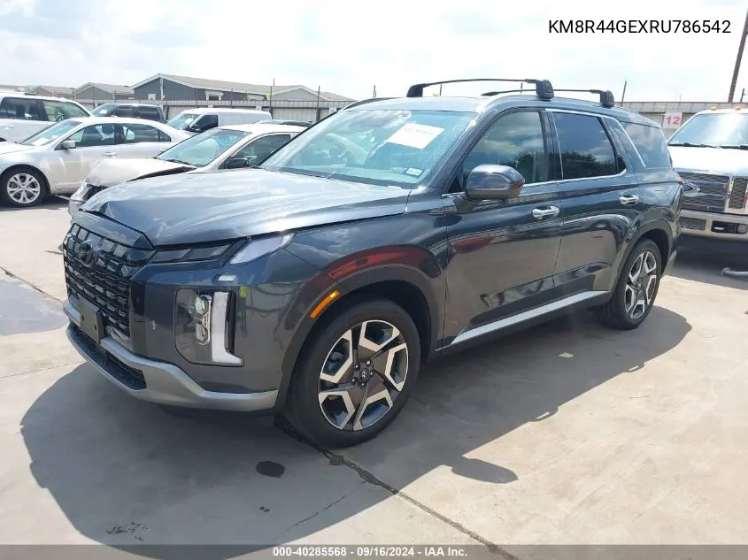 2024 Hyundai Palisade Sel VIN: KM8R44GEXRU786542 Lot: 40285568