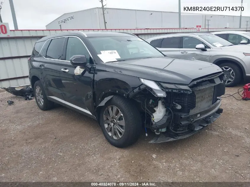 KM8R24GE2RU714370 2024 Hyundai Palisade Sel