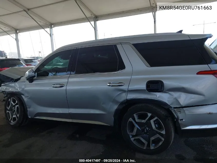 KM8R54GE0RU761663 2024 Hyundai Palisade Limited