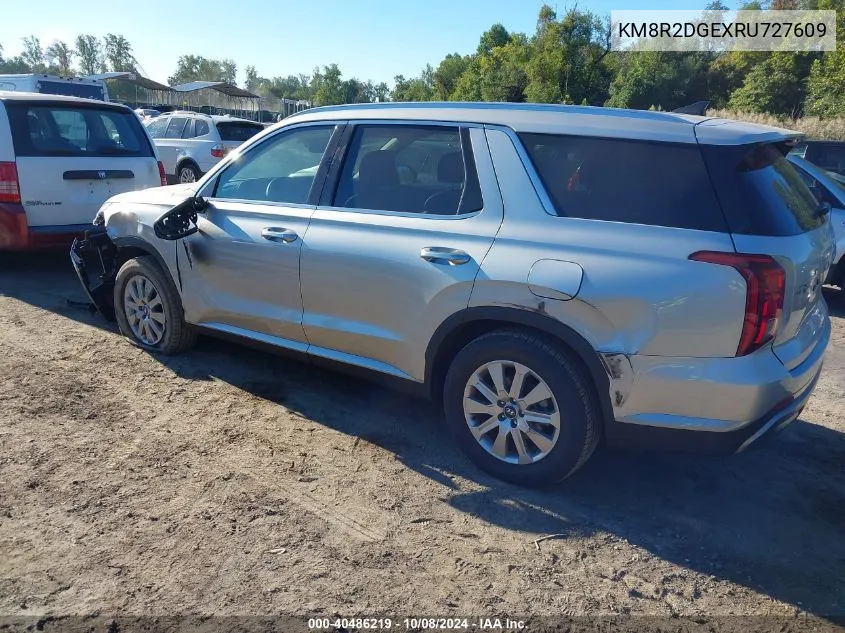 KM8R2DGEXRU727609 2024 Hyundai Palisade Sel