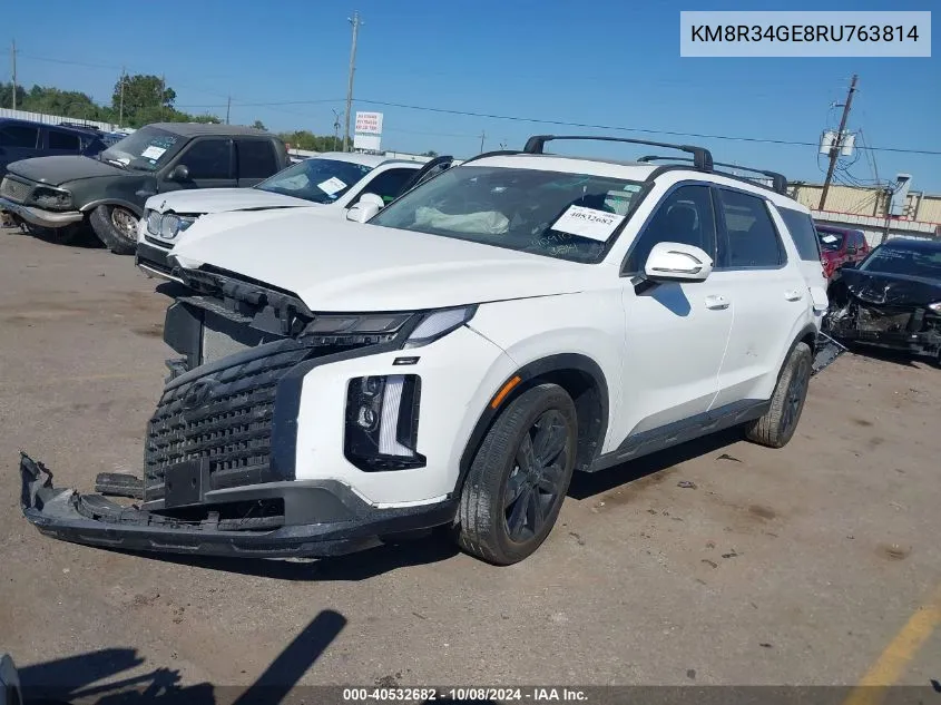 KM8R34GE8RU763814 2024 Hyundai Palisade Xrt