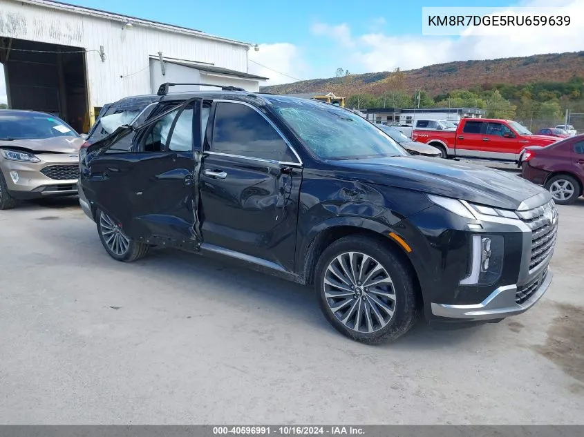 2024 Hyundai Palisade Calligraphy VIN: KM8R7DGE5RU659639 Lot: 40596991