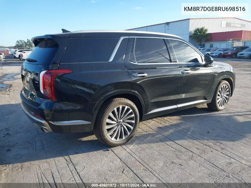 KM8R7DGE8RU698516 2024 Hyundai Palisade Calligraphy