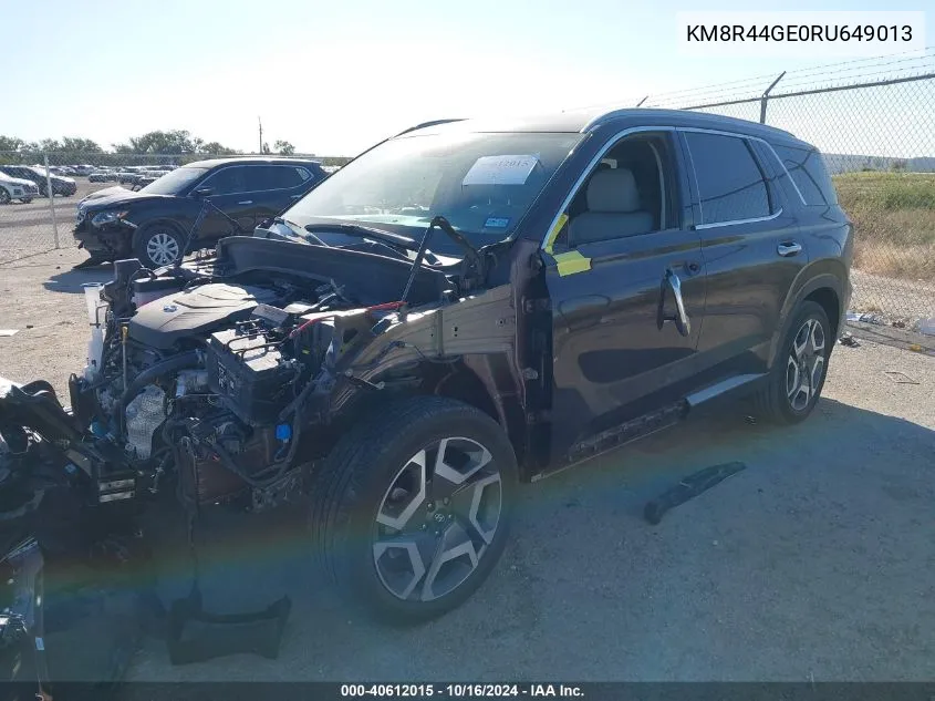 KM8R44GE0RU649013 2024 Hyundai Palisade Sel