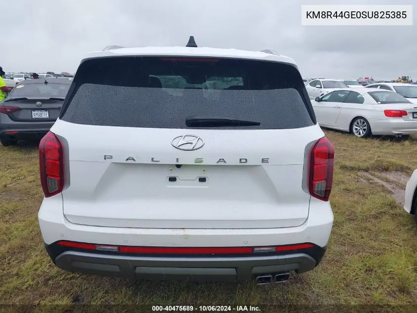 2025 Hyundai Palisade Sel Premium VIN: KM8R44GE0SU825385 Lot: 40475689