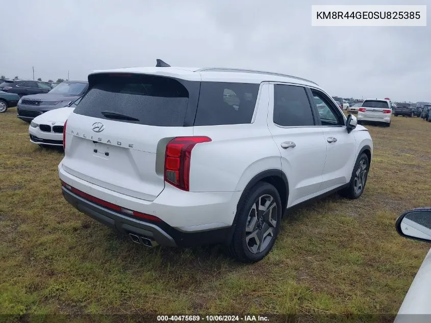 2025 Hyundai Palisade Sel Premium VIN: KM8R44GE0SU825385 Lot: 40475689