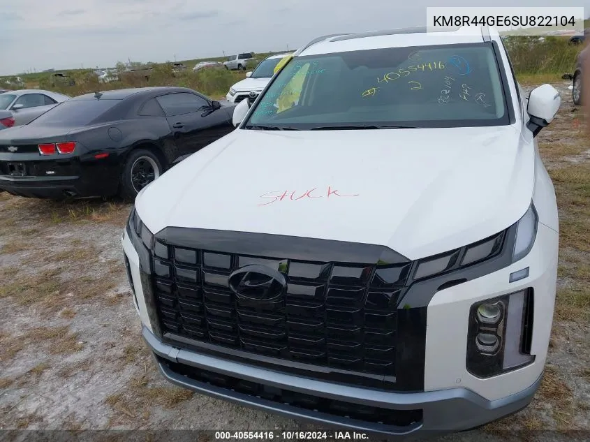 2025 Hyundai Palisade Sel Premium VIN: KM8R44GE6SU822104 Lot: 40554416