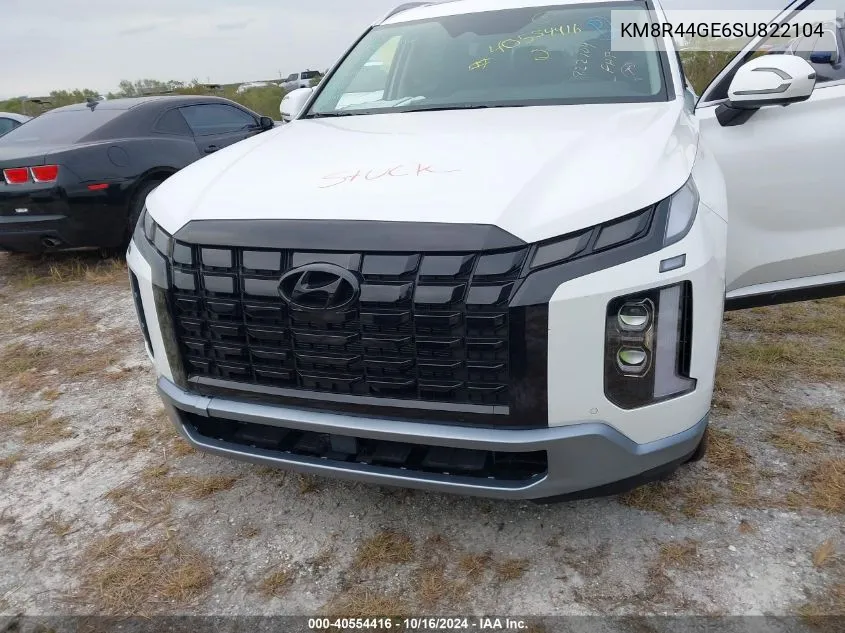 2025 Hyundai Palisade Sel Premium VIN: KM8R44GE6SU822104 Lot: 40554416