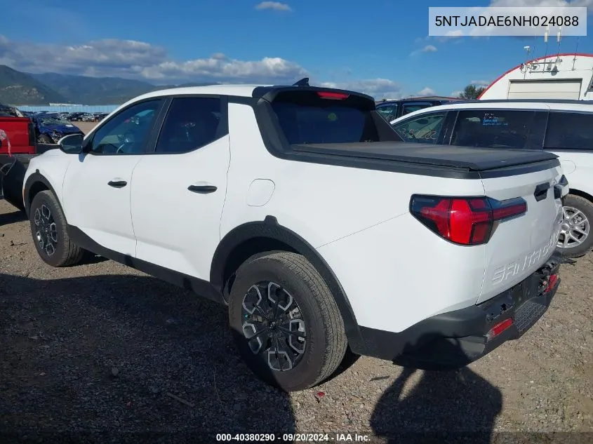 2022 Hyundai Santa Cruz Se VIN: 5NTJADAE6NH024088 Lot: 40380290