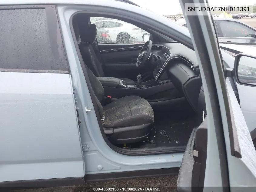 5NTJDDAF7NH013391 2022 Hyundai Santa Cruz Sel Premium