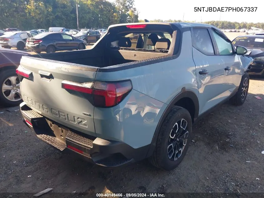 5NTJBDAE7PH067337 2023 Hyundai Santa Cruz Sel