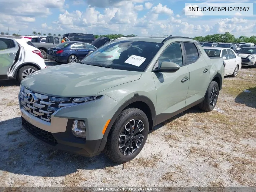 2023 Hyundai Santa Cruz Sel VIN: 5NTJC4AE6PH042667 Lot: 40479262