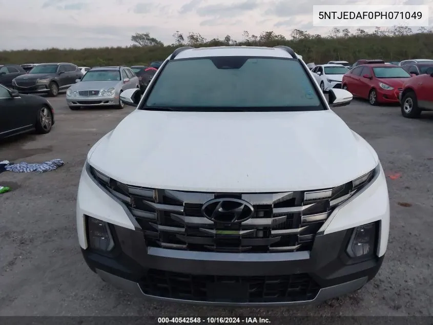 5NTJEDAF0PH071049 2023 Hyundai Santa Cruz Limited