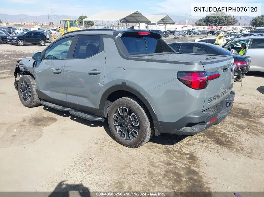 2023 Hyundai Santa Cruz Sel Premium VIN: 5NTJDDAF1PH076120 Lot: 40583250