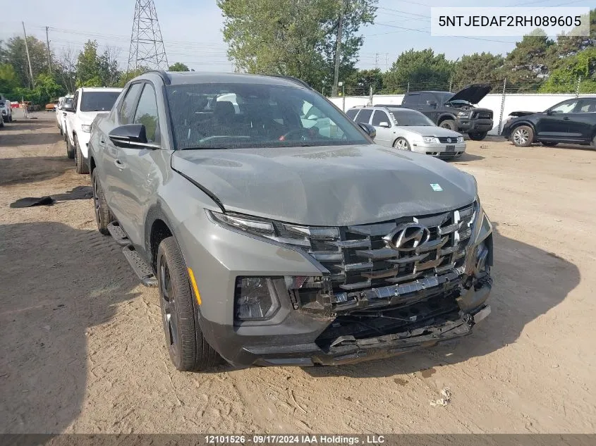 5NTJEDAF2RH089605 2024 Hyundai Santa Cruz Ultimate Awd