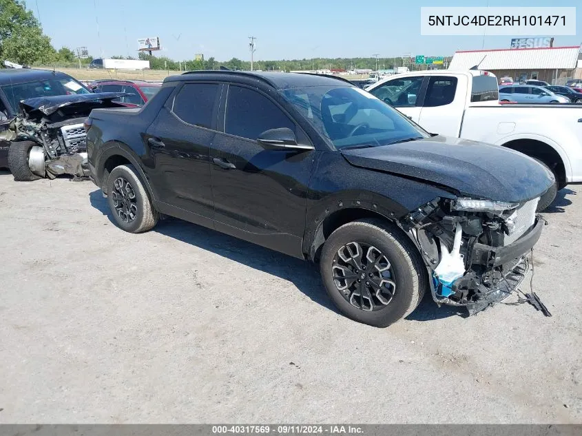 5NTJC4DE2RH101471 2024 Hyundai Santa Cruz Sel