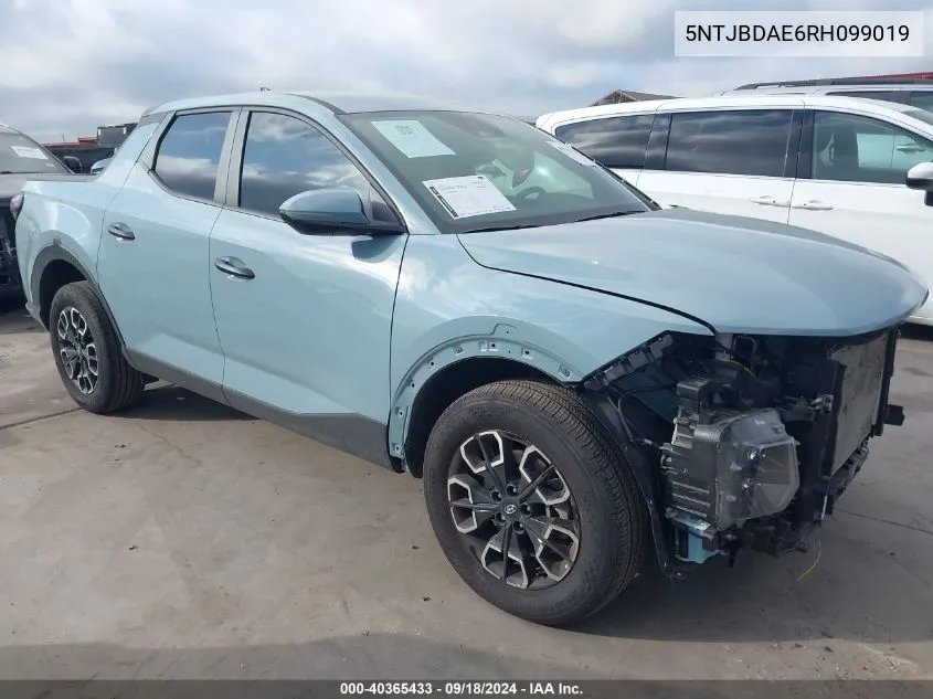 5NTJBDAE6RH099019 2024 Hyundai Santa Cruz Sel