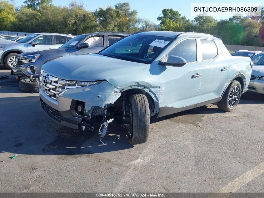 5NTJCDAE9RH086309 2024 Hyundai Santa Cruz Sel