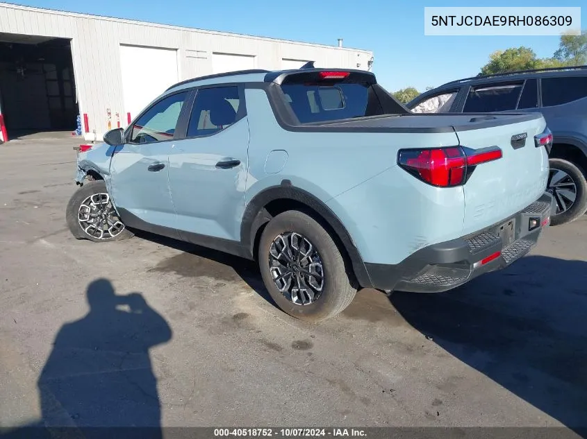 5NTJCDAE9RH086309 2024 Hyundai Santa Cruz Sel