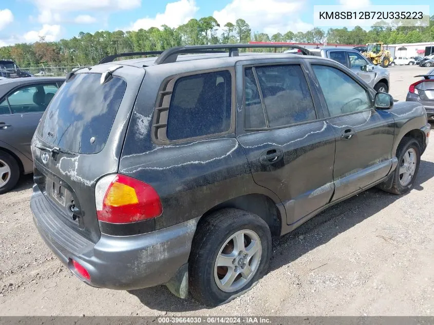 KM8SB12B72U335223 2002 Hyundai Santa Fe