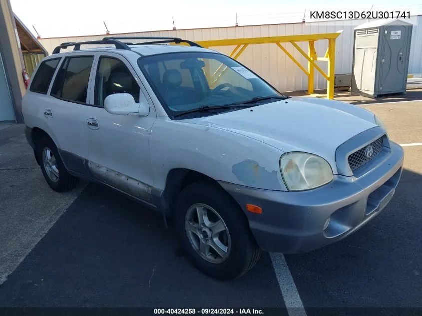 2002 Hyundai Santa Fe Gls/Lx VIN: KM8SC13D62U301741 Lot: 40424258