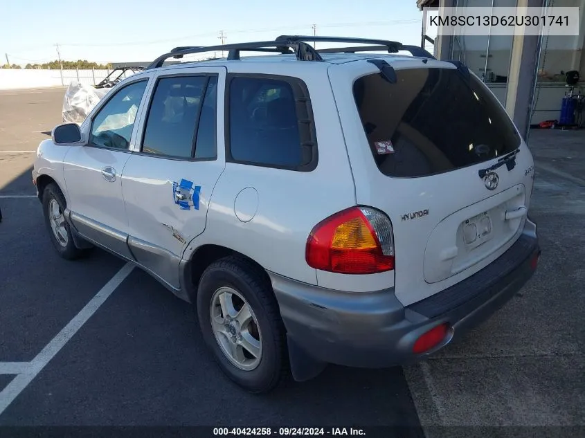 KM8SC13D62U301741 2002 Hyundai Santa Fe Gls/Lx