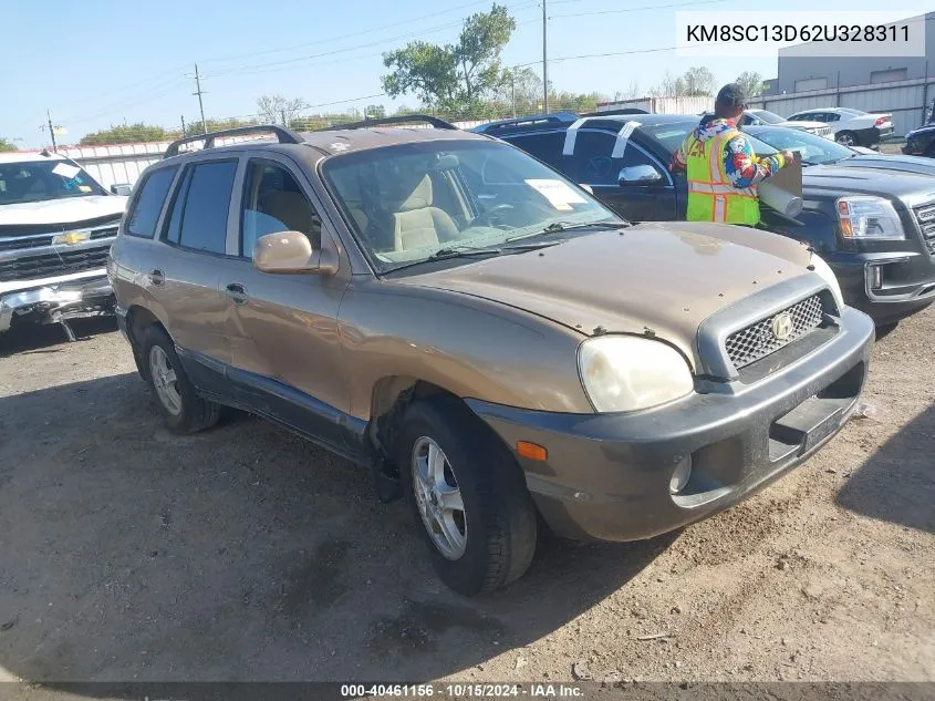 2002 Hyundai Santa Fe Gls/Lx VIN: KM8SC13D62U328311 Lot: 40461156