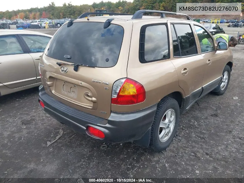 KM8SC73D82U276070 2002 Hyundai Santa Fe Gls/Lx