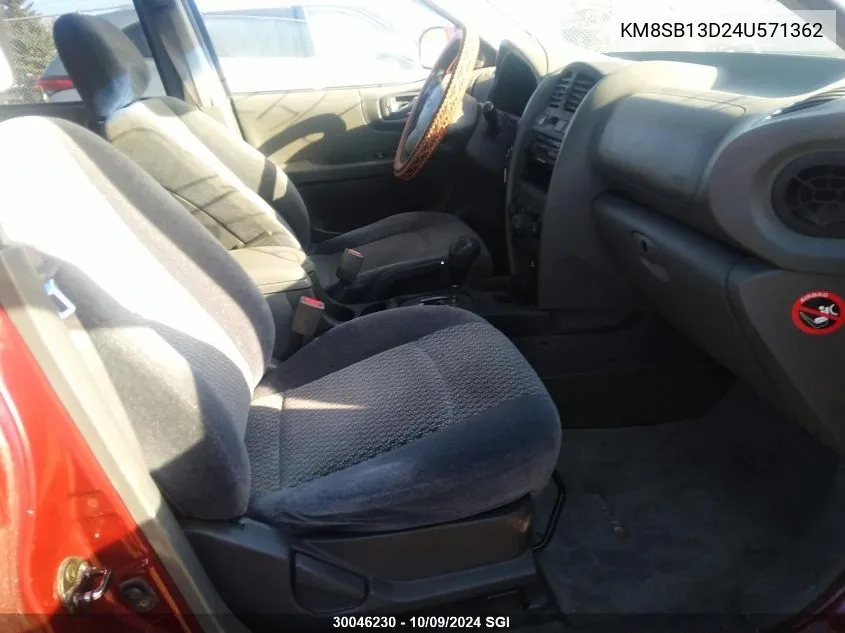 KM8SB13D24U571362 2004 Hyundai Santa Fe