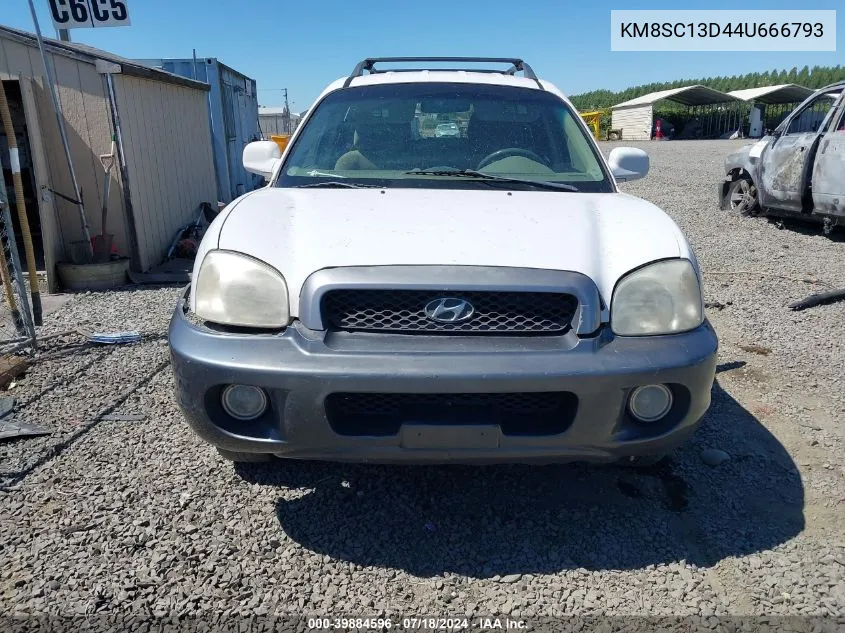 2004 Hyundai Santa Fe Gls VIN: KM8SC13D44U666793 Lot: 39884596