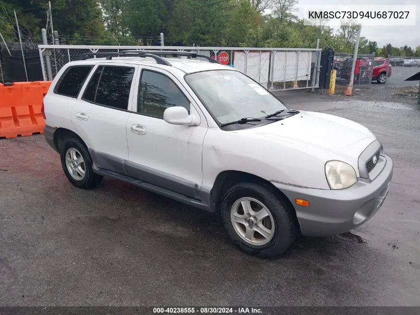 2004 Hyundai Santa Fe Gls VIN: KM8SC73D94U687027 Lot: 40238555