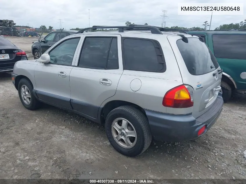 KM8SC13E24U580648 2004 Hyundai Santa Fe Gls/Lx